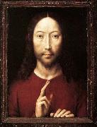 Hans Memling Christ Giving His Blessing oil painting on canvas